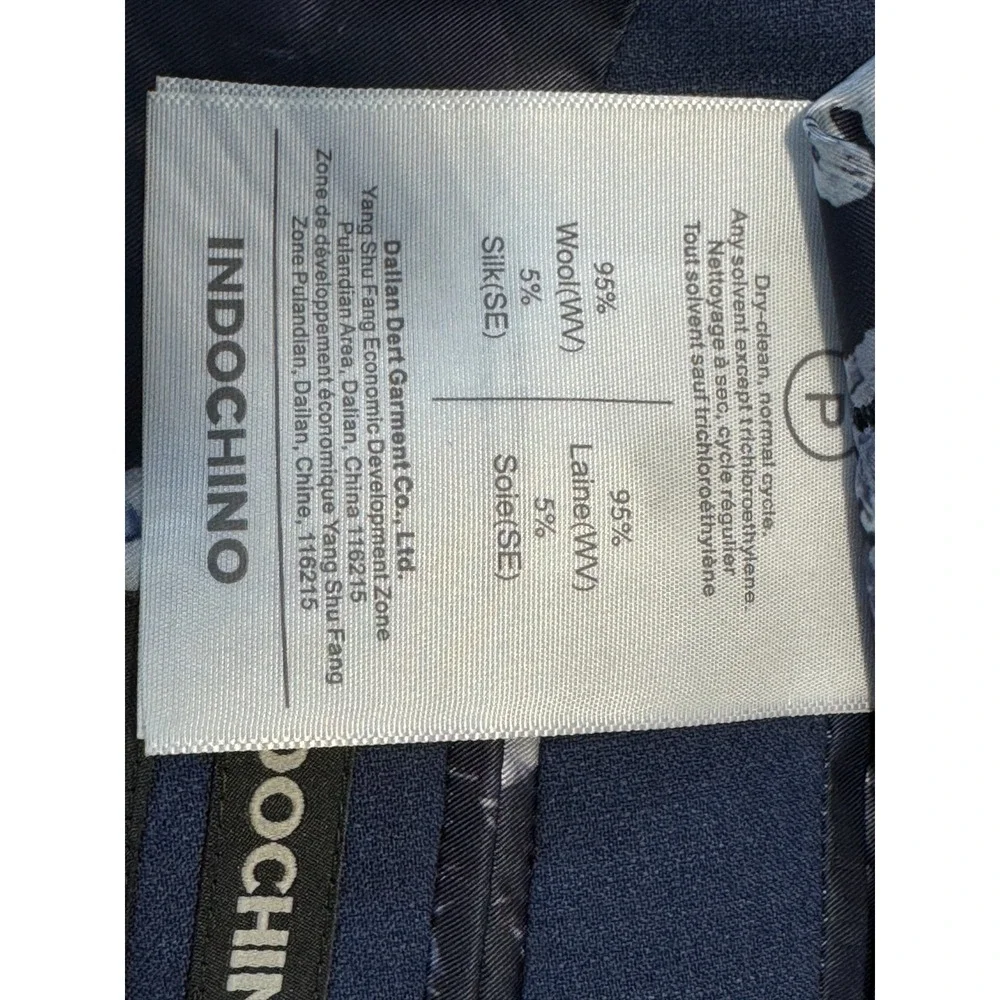 Indochino Wool Silk Blazer Mens 42? NWT $679 Single-Breasted Lined Double-Vented
